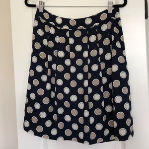 Navy/Cream/Beige Skirt. Banana Republic. Size 10.